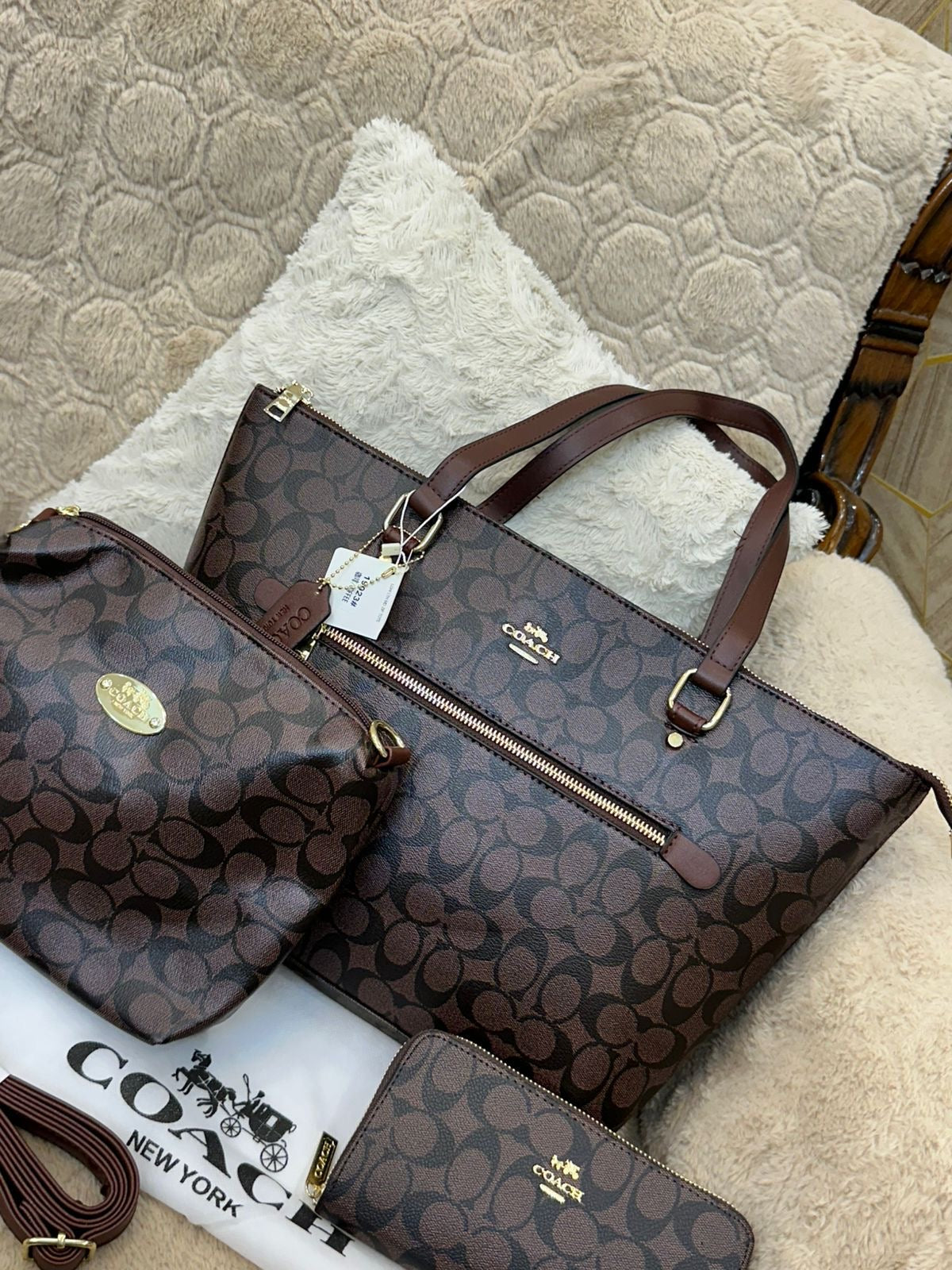 Coach 3pc Combo Bag