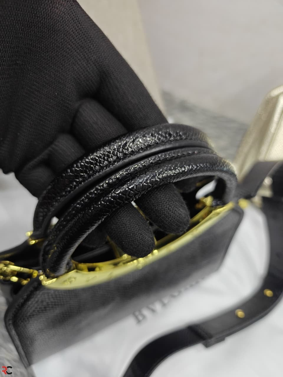 Bvlgari Roma Small Top Handle Bag