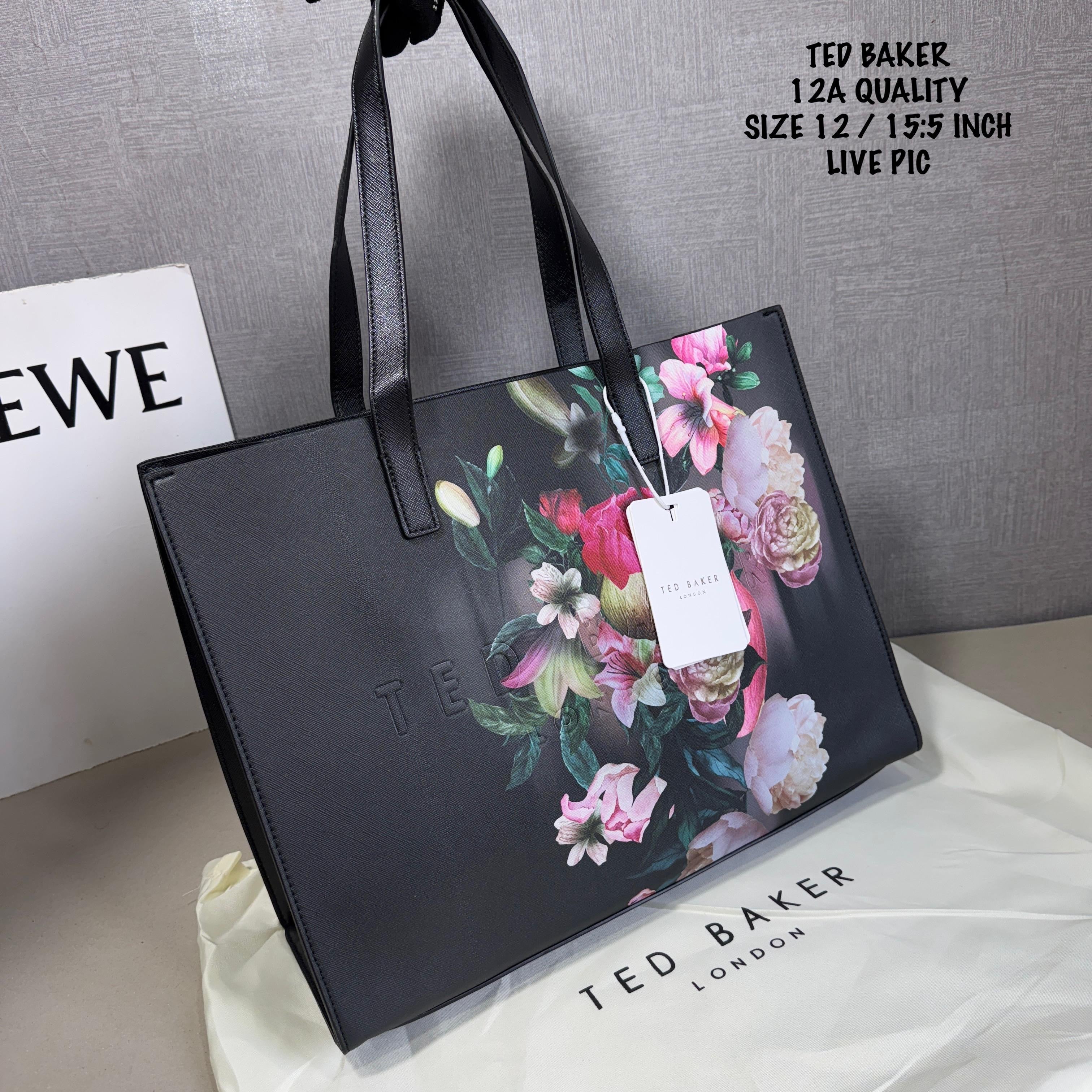 Ted Baker Floral Print Tote Bag