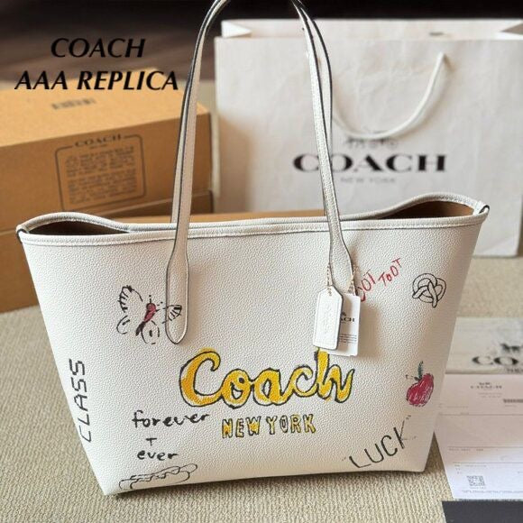 Coach Sketch Print Tote Bag