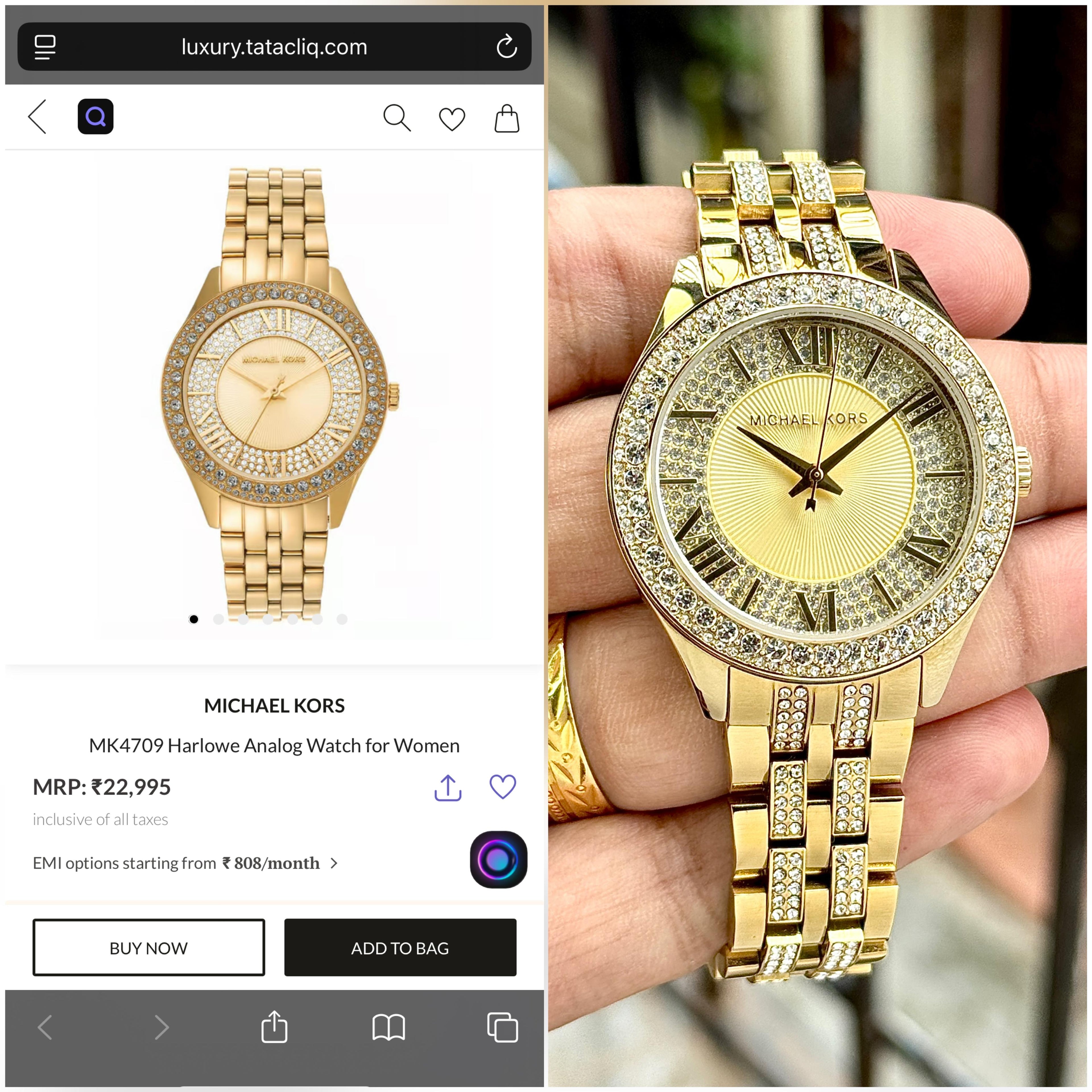 Michael Kors Harlowe Collection