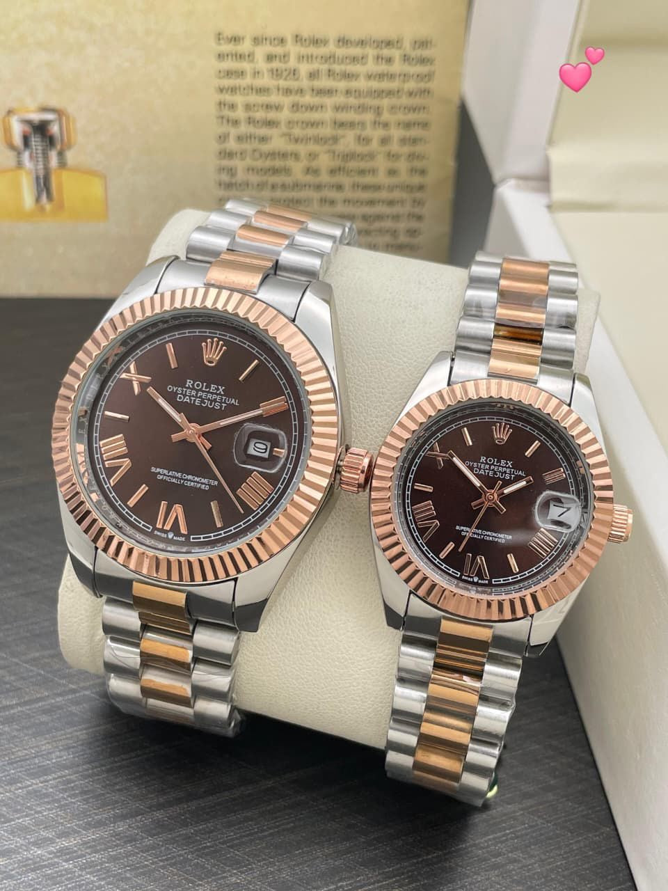 Rolex Datejust Couple Watch
