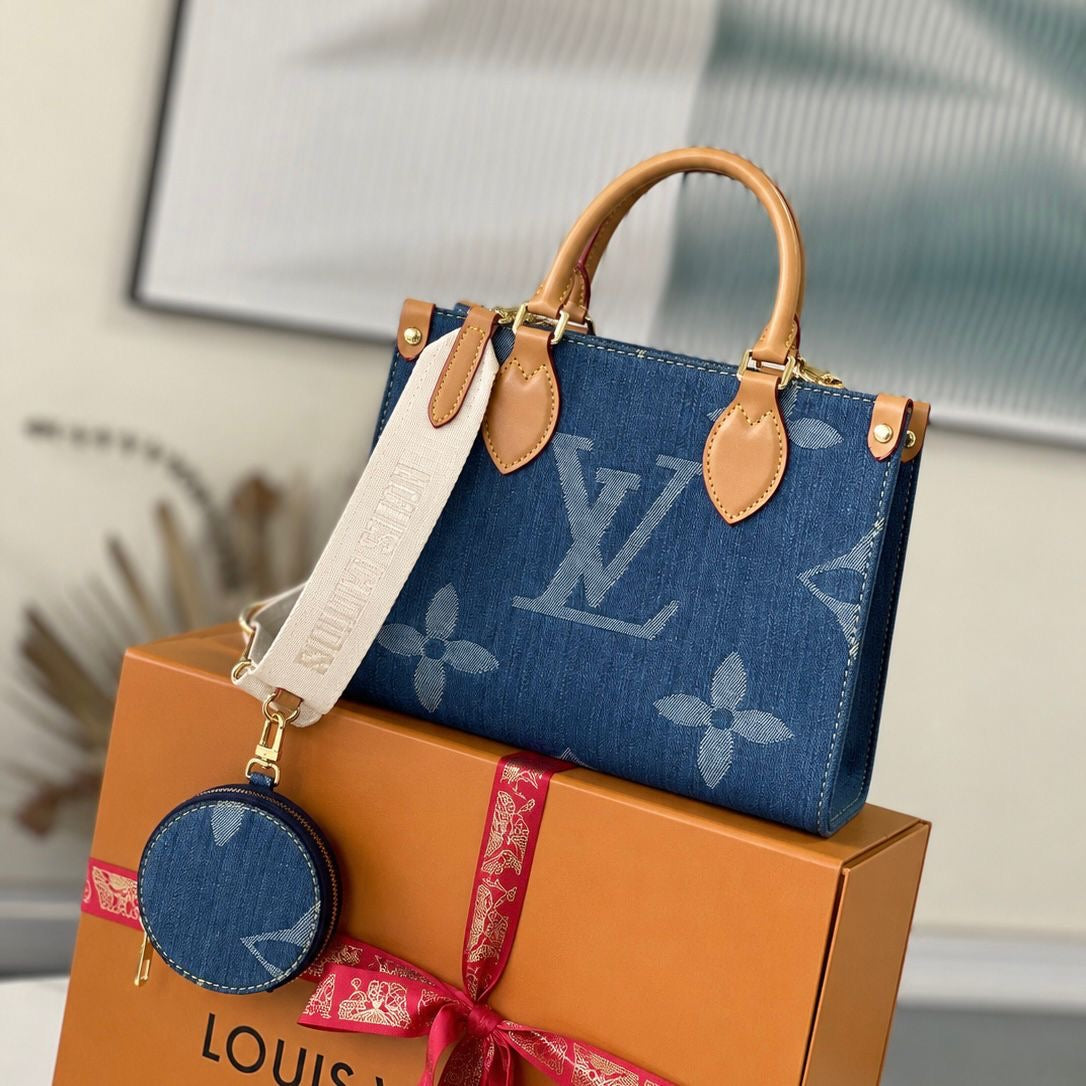 Louis Vuitton Denim On The Go Pm