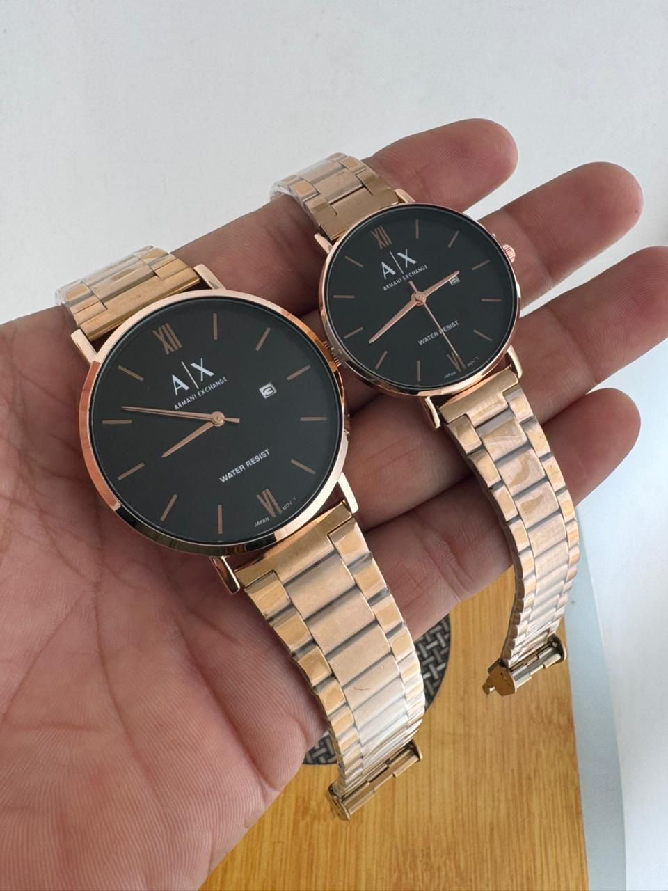 Armani Exchange Couple Watch