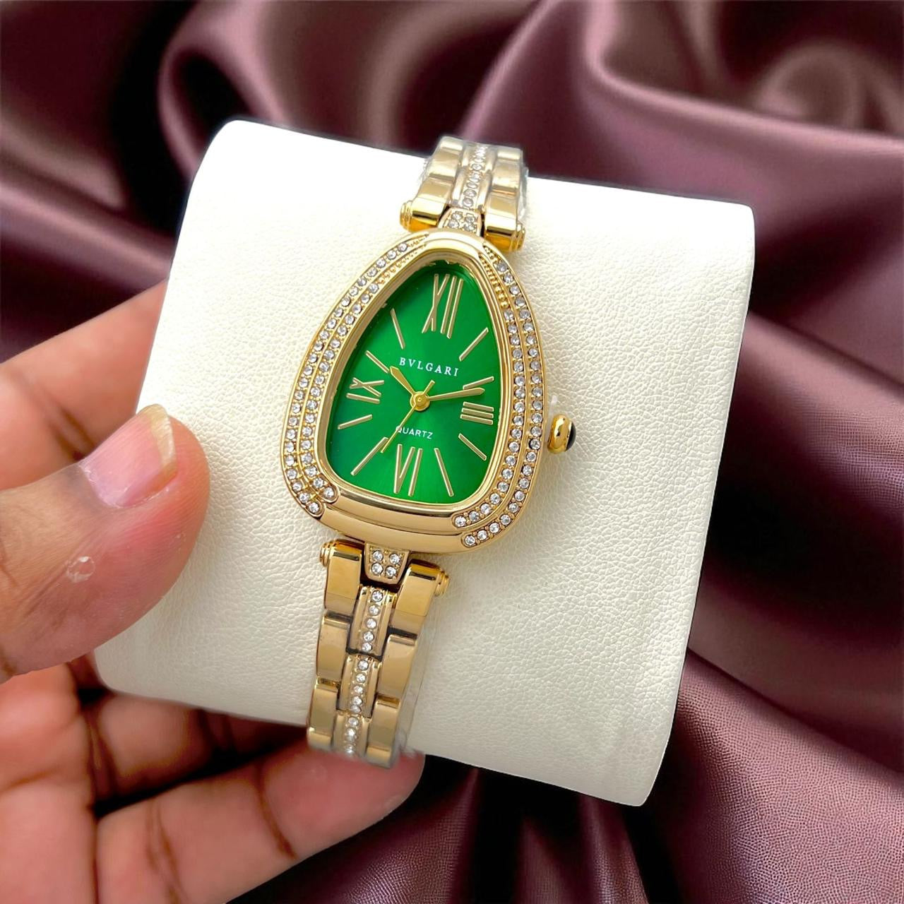 Bvlgari Diamond Bezel