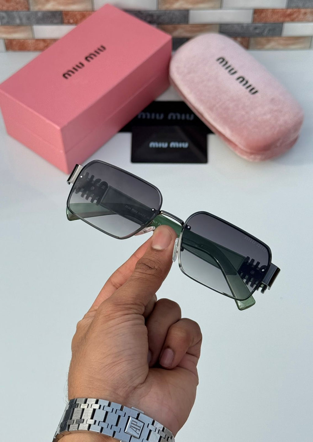 Miu Miu Unisex Sunglasses