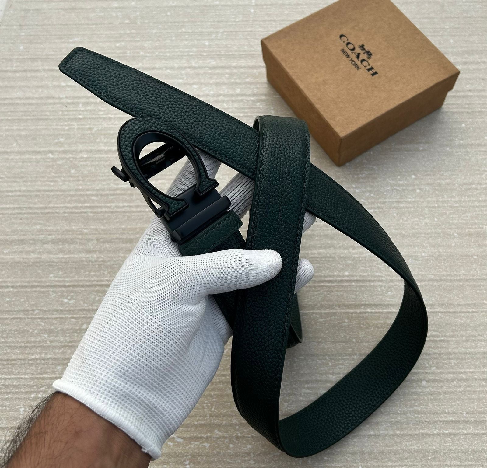 Coach Auto lock Belt