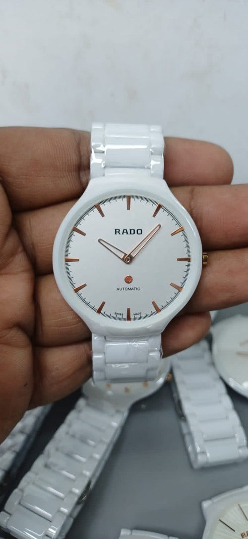 Rado true Round thinline White Ceramic