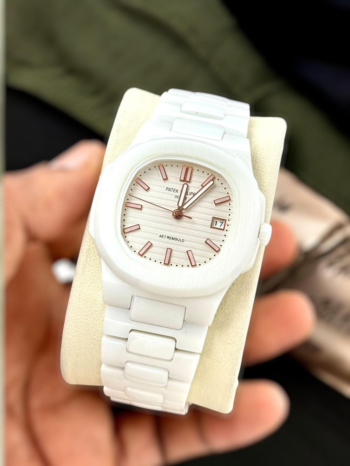 Patek Philippe White Ceramic Edition