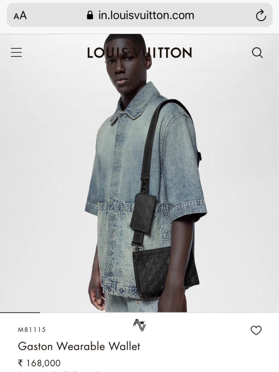 Louis Vuitton Gaston Wearable Wallet