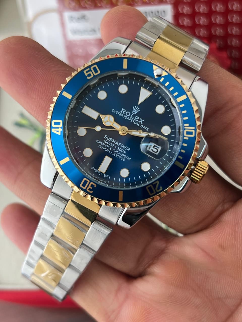 Rolex GMT II Ever gold silver