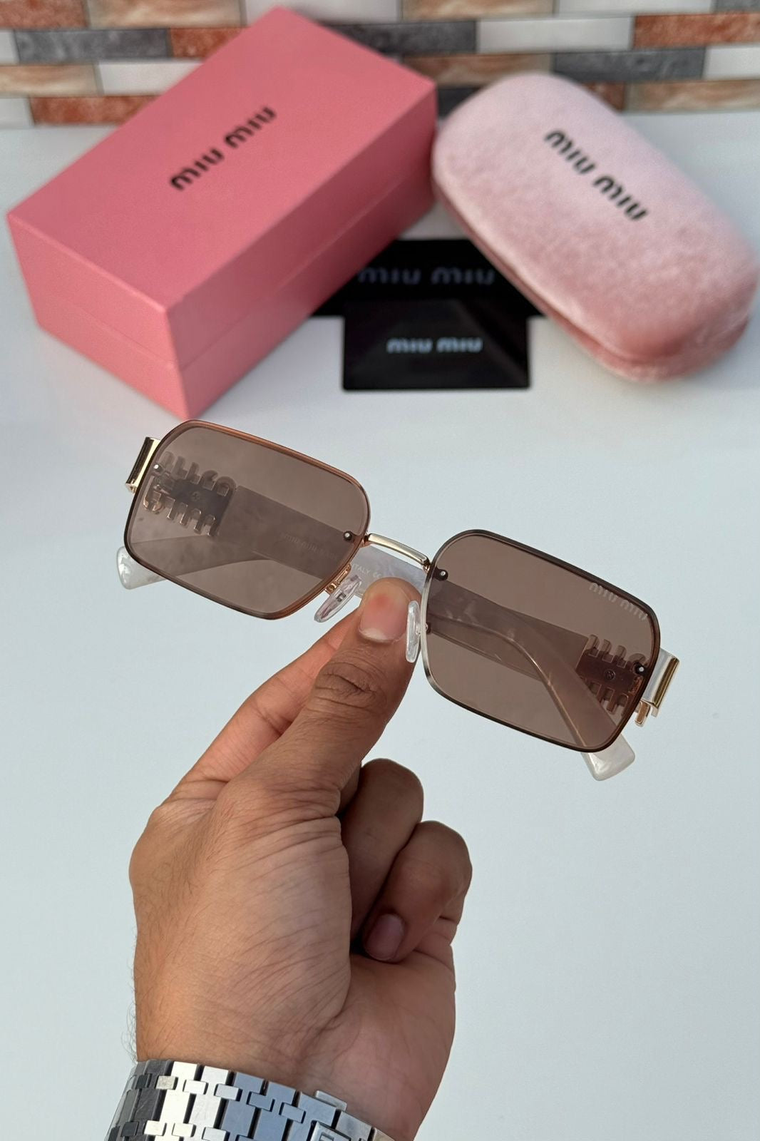 Miu Miu Unisex Sunglasses