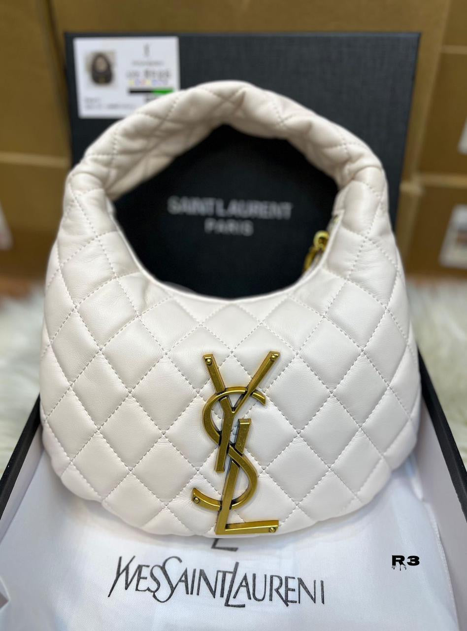 Ysl Icarino Quilted Leather