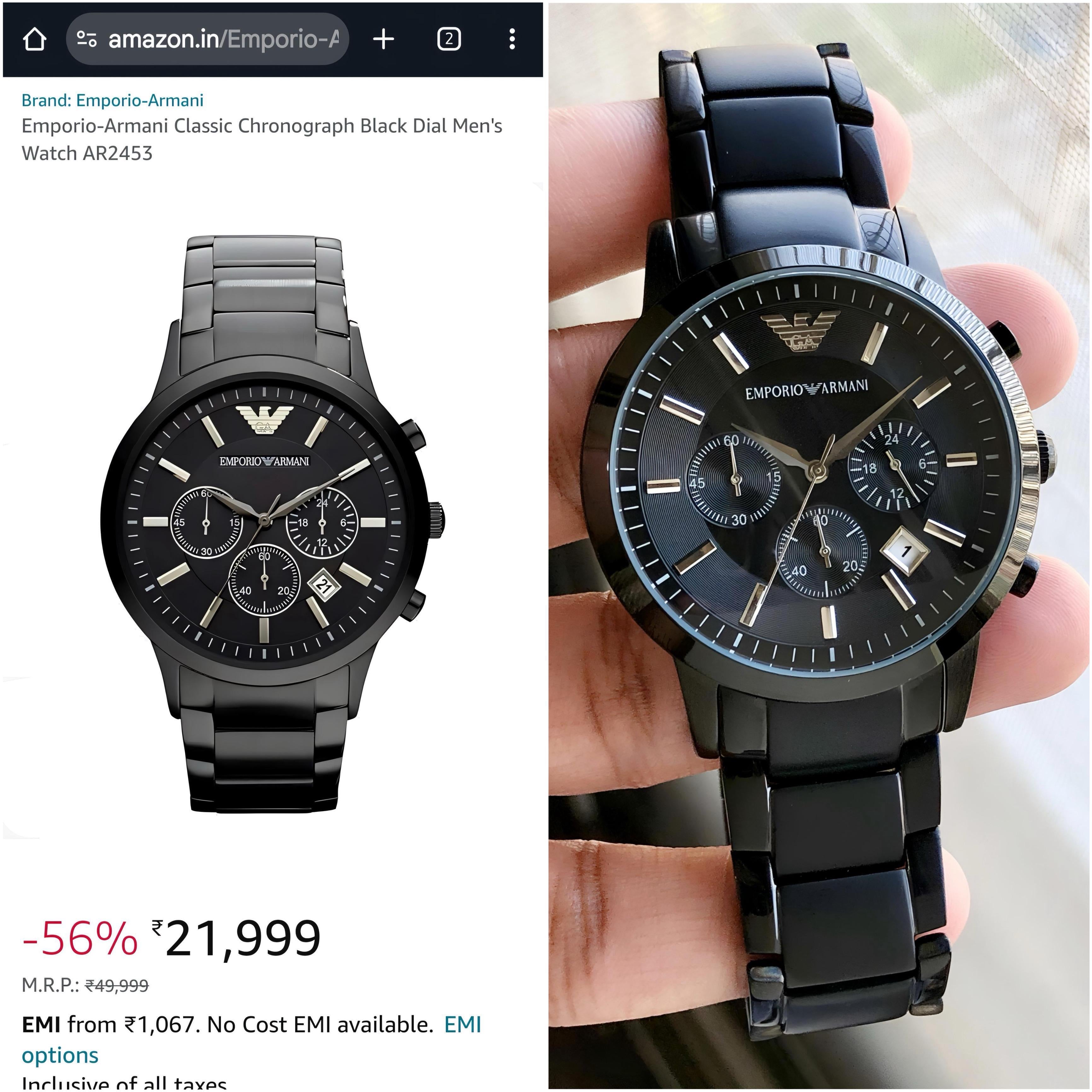 Emporio Armani Renato AR2453 Chronograph