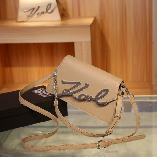 Karl Lagerfeld Signature Shoulder Bag