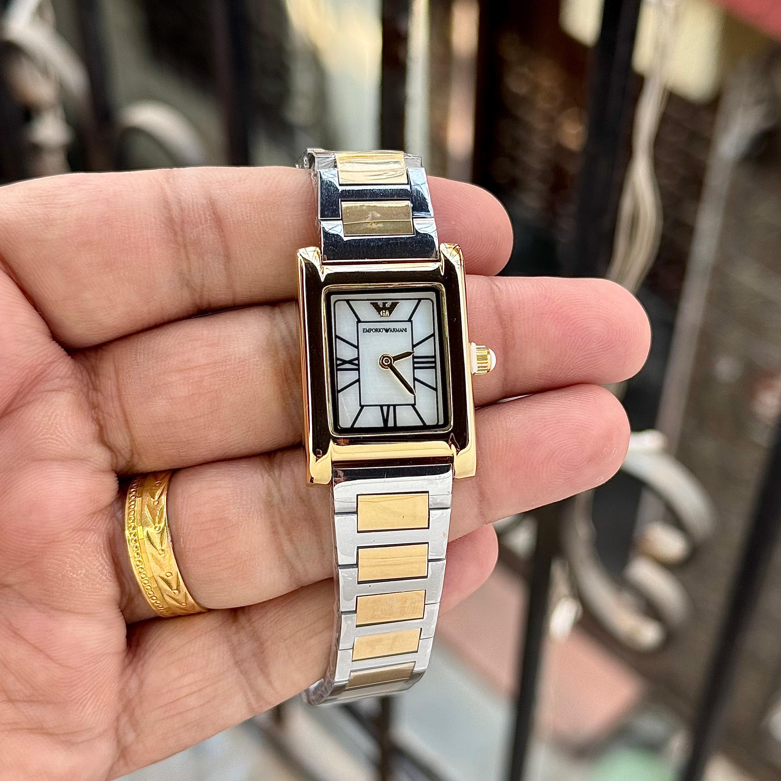 Emporio Armani Classic Rectangular