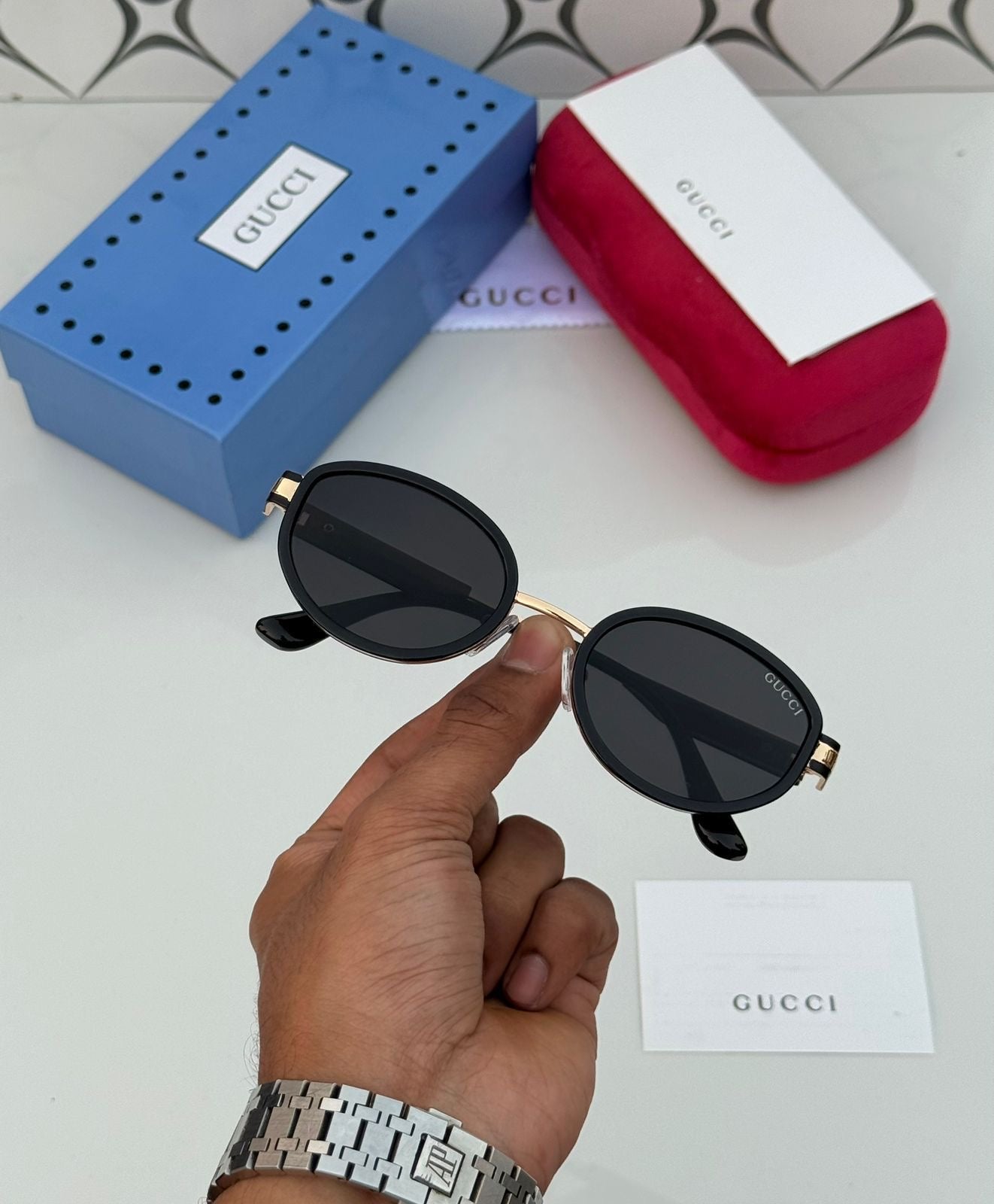 Gucci Unisex Sunglasses