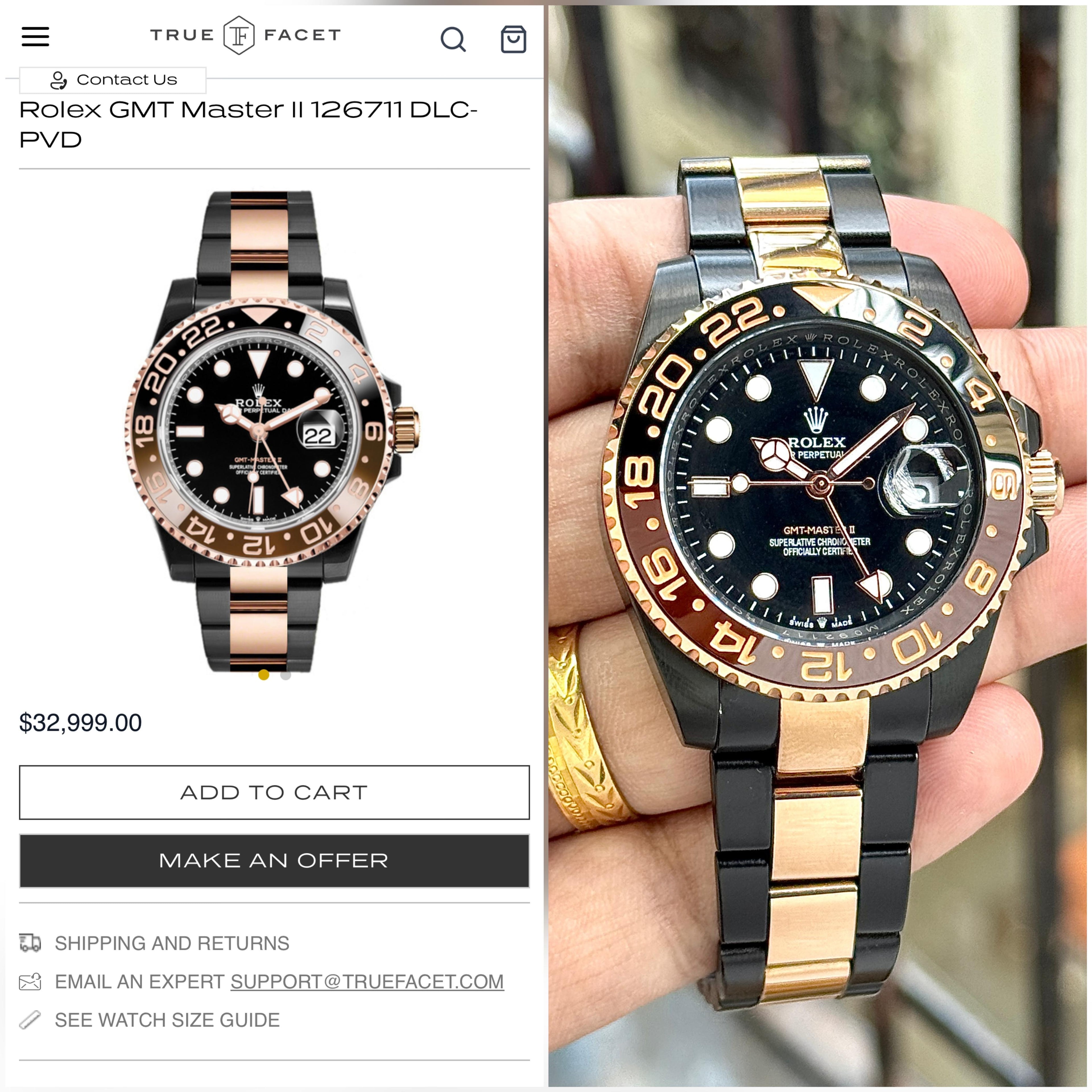 Rolex Automatic Submariner Collection