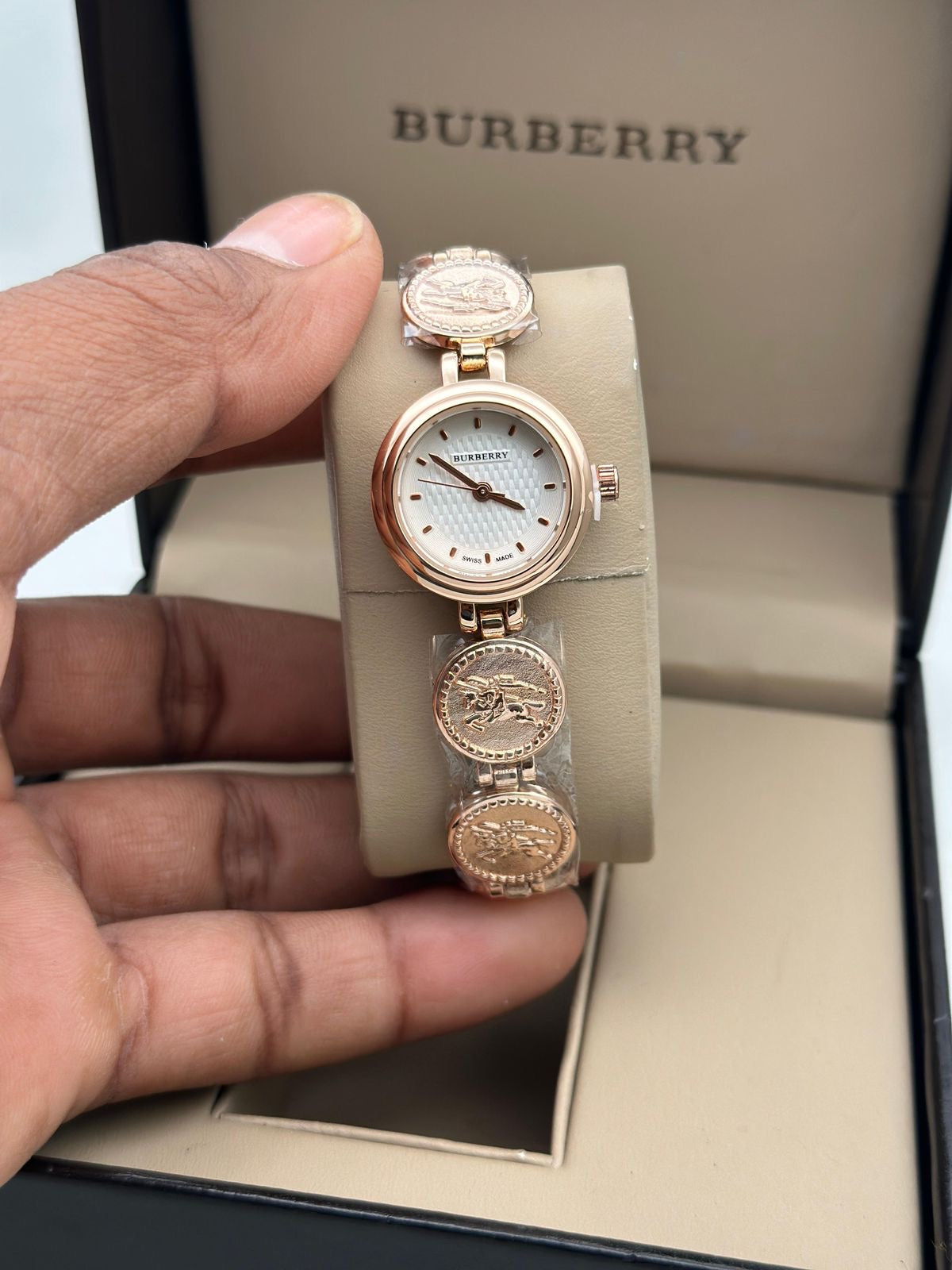 Burberry Signature Knight Logo Bracelet