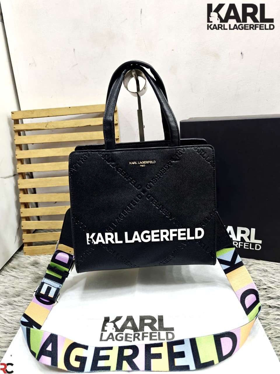 Karl Lagerfeld Tote Bag