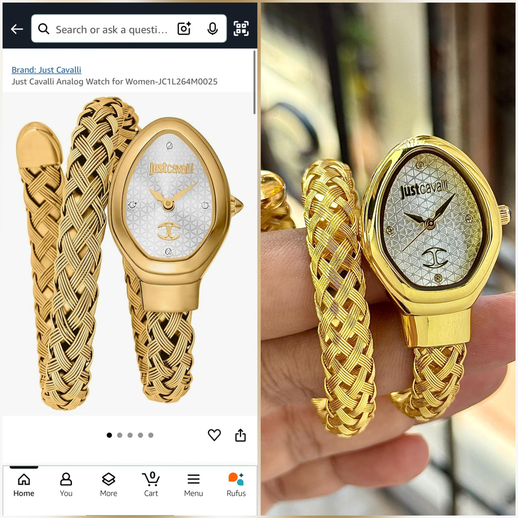 Just Cavalli Signature Snake