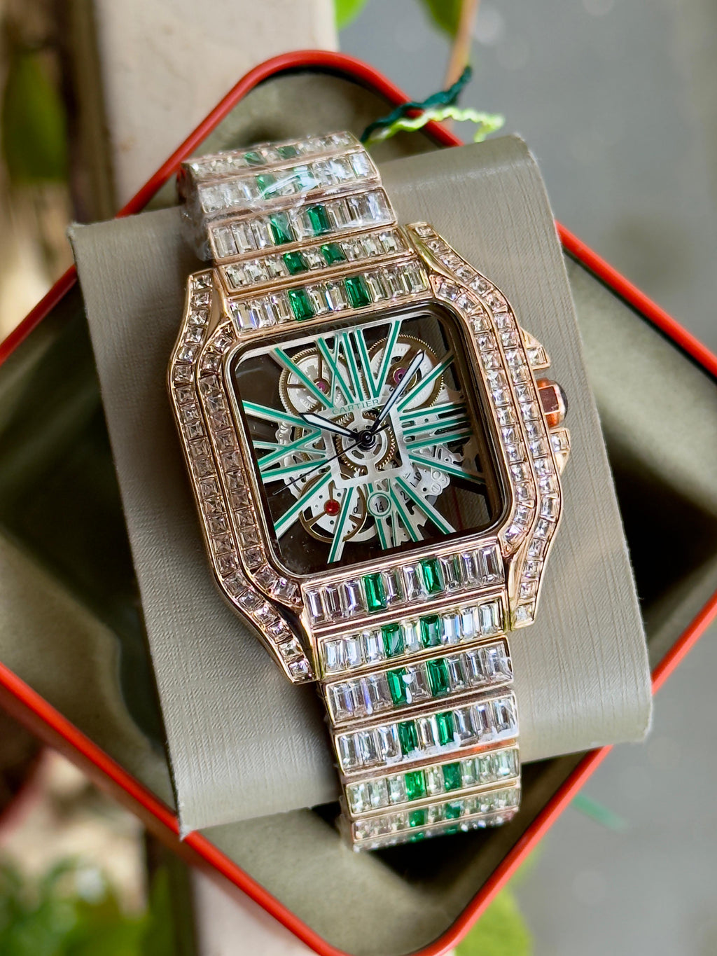 Cartier Gold Skeleton Dial