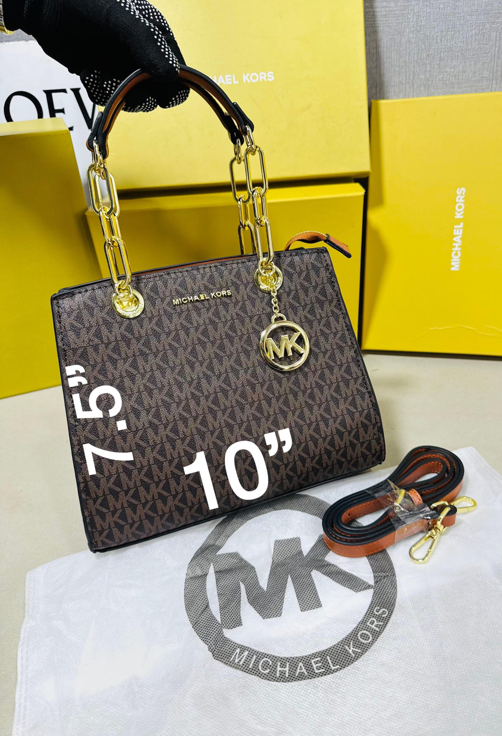 Michael Kors Cynthia Satchel Bag
