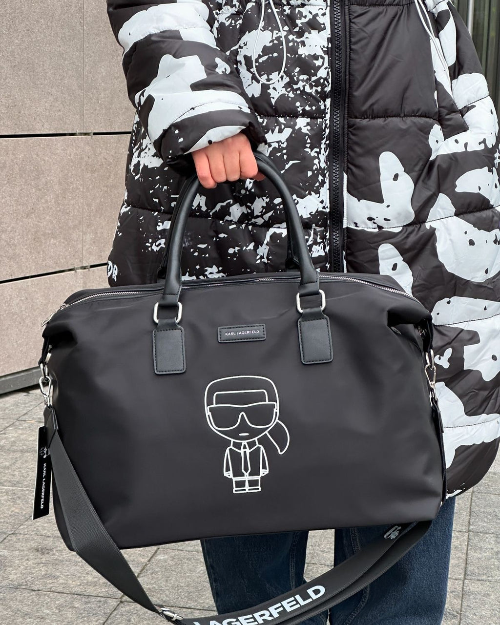 Karl Lagerfeld Unisex Duffel Bag