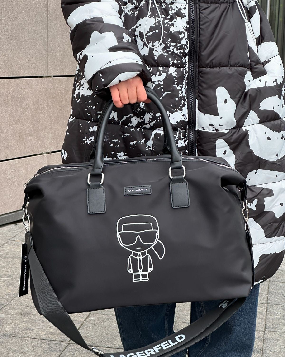 Karl Lagerfeld Unisex Duffel Bag