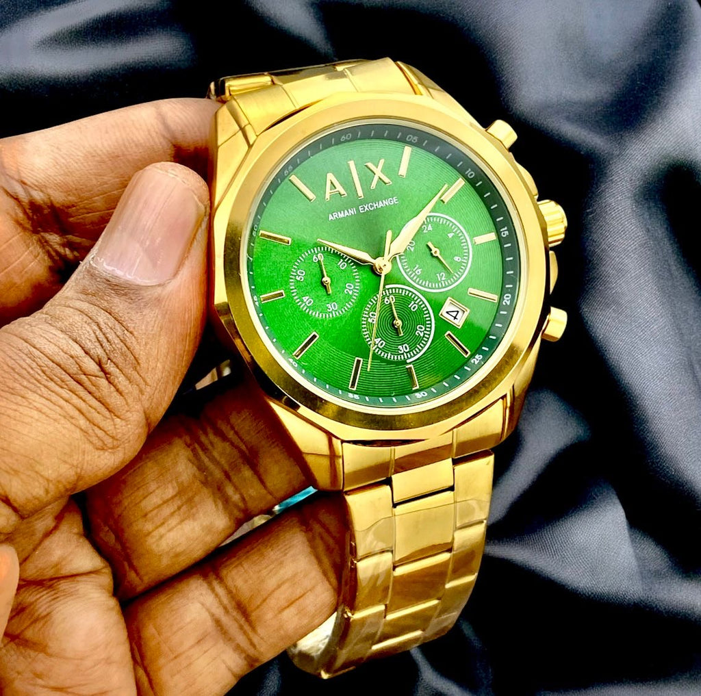 Armani Exchange Black Chronograph Edition