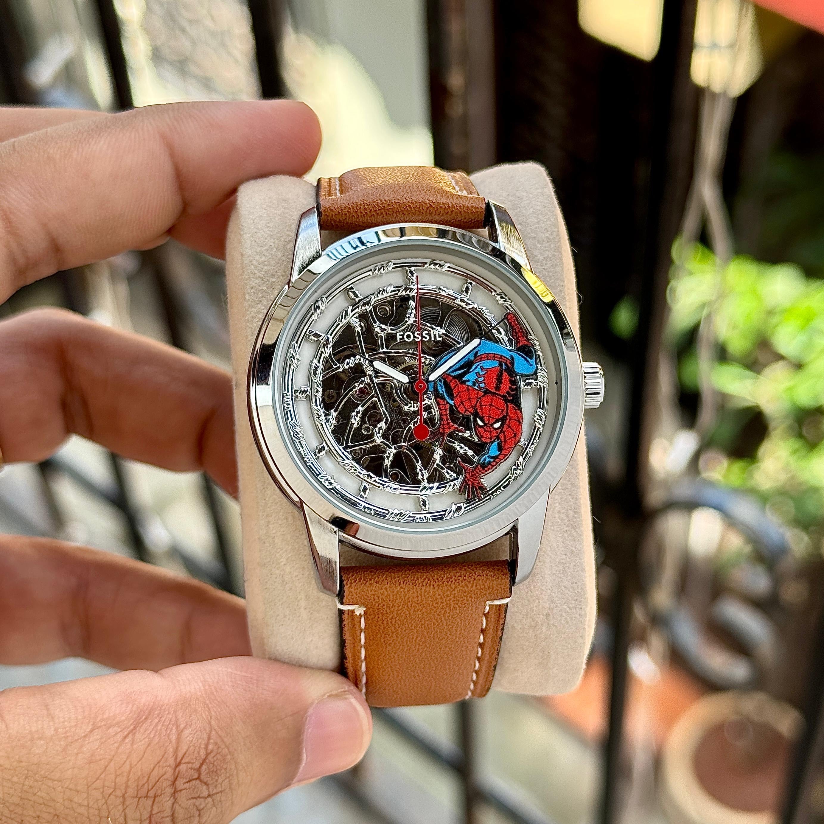 Fossil Spider-Man Skeleton Automatic
