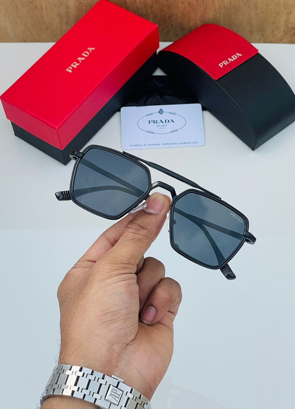 Prada Unisex Sunglasses