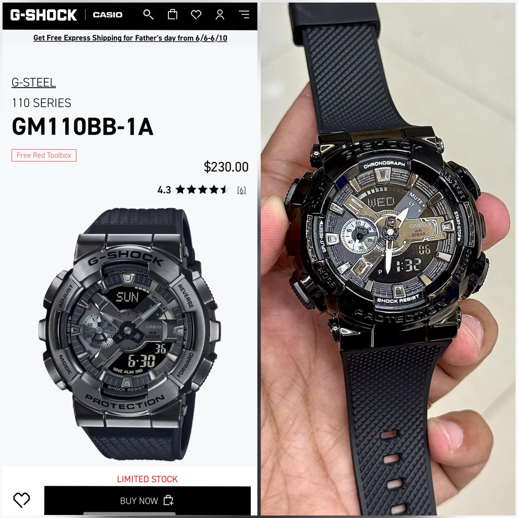 G-Shock GM110BB-1A
