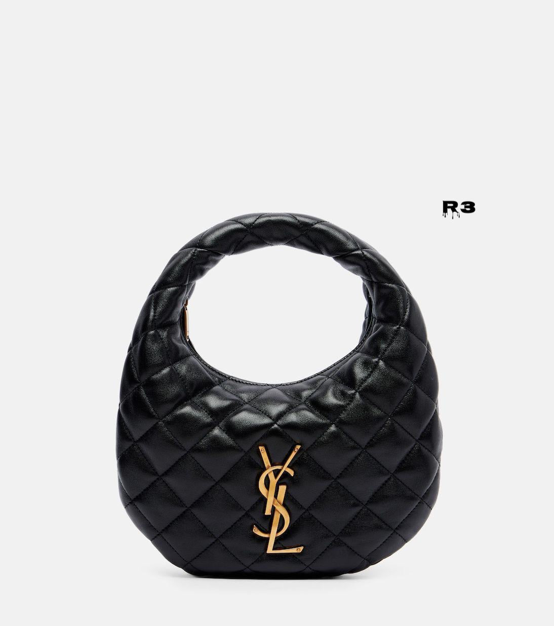 Ysl Icarino Quilted Leather