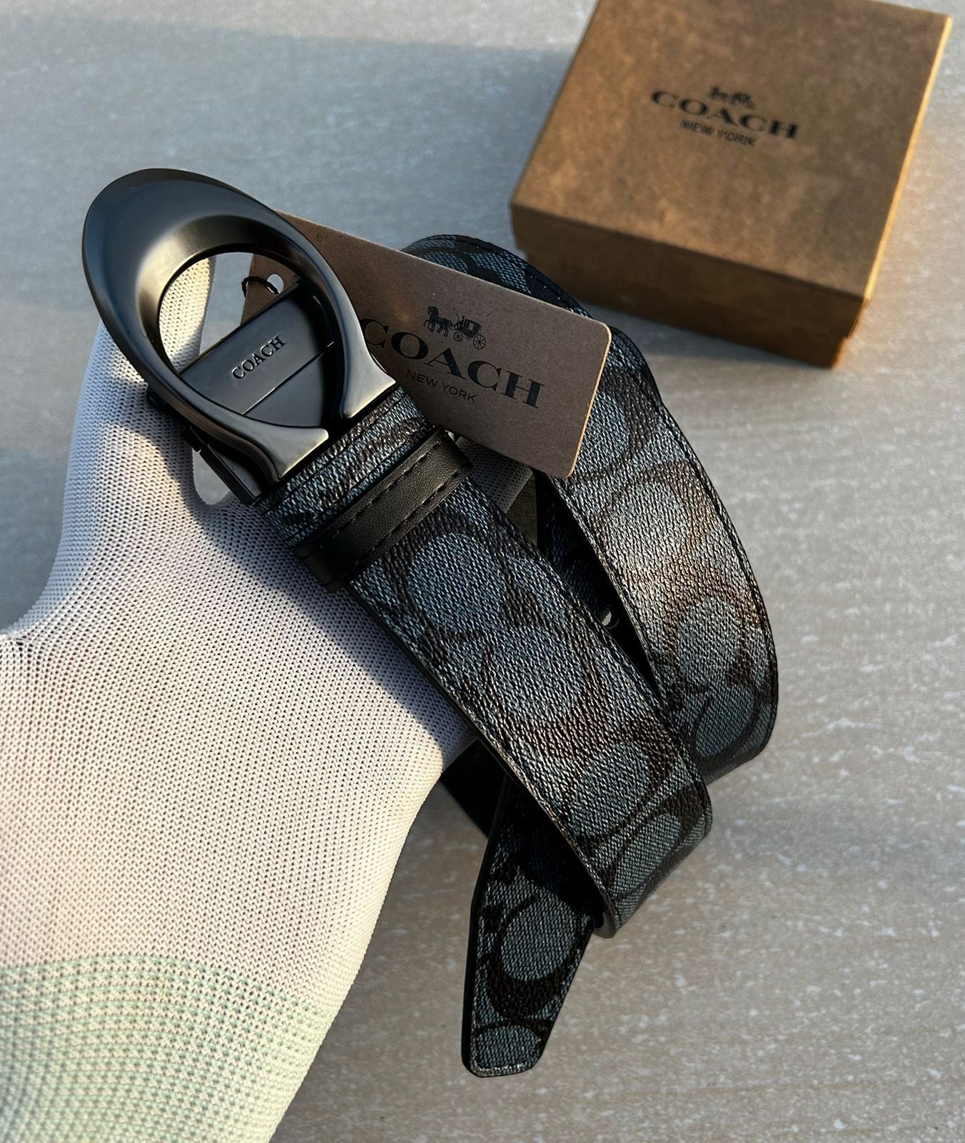 Coach Reversible Belt