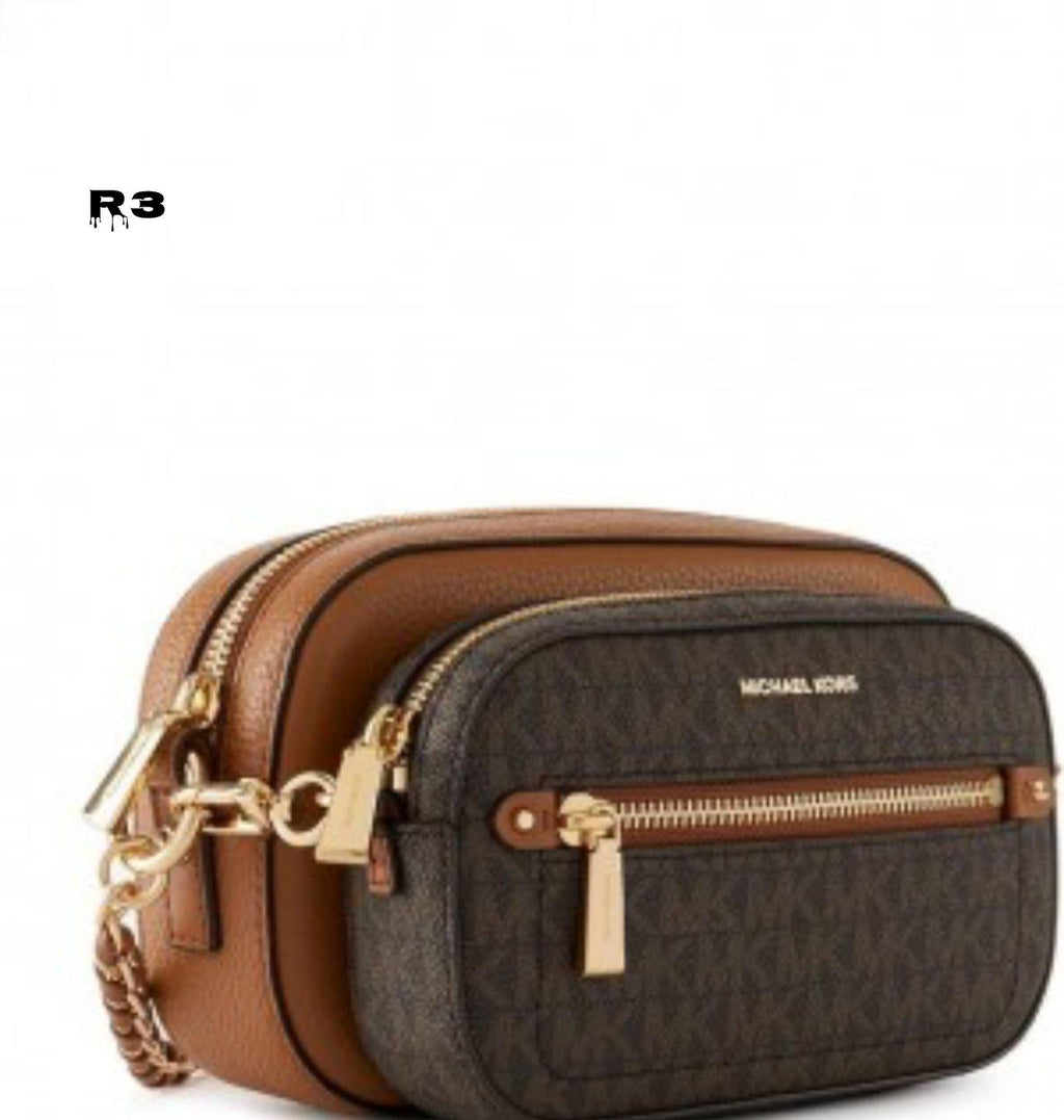 Michael Kors Dual Jet Set Camera Crossbody Bag