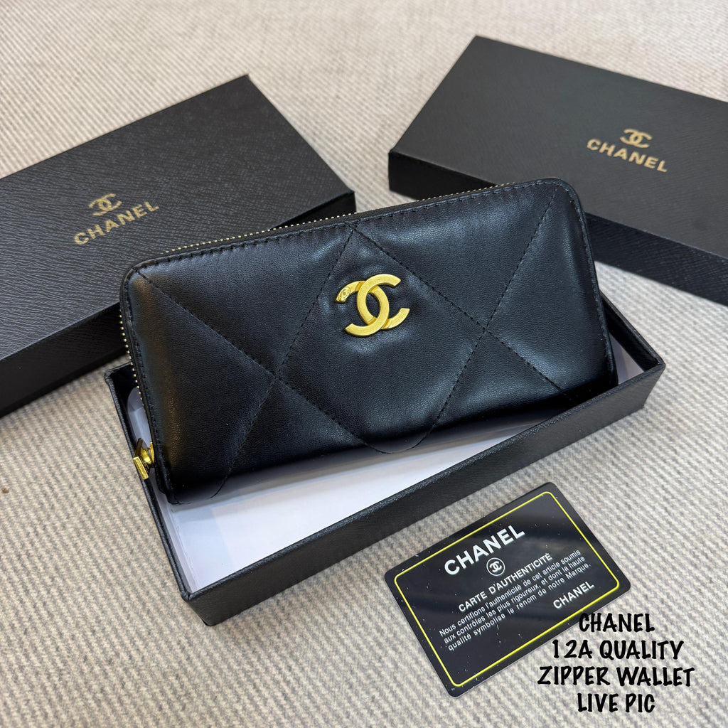Chanel Zipper Wallet
