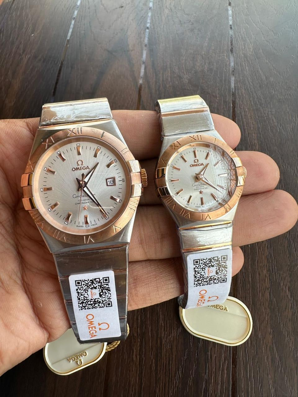 Omega Constellation Couple Watch