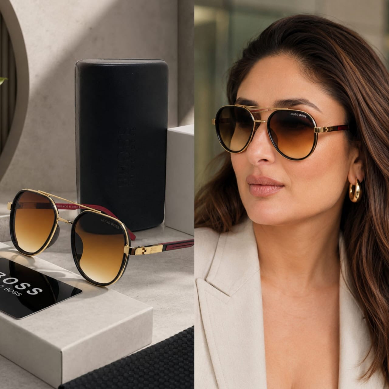 Hugo Boss Unisex Sunglasses
