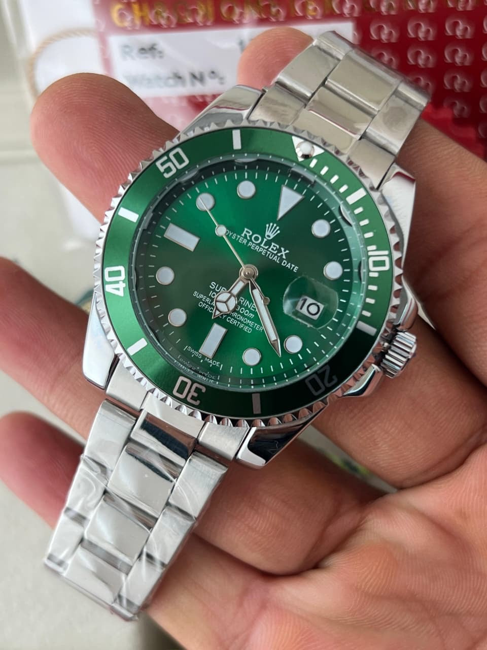 Rolex GMT II Ever gold silver