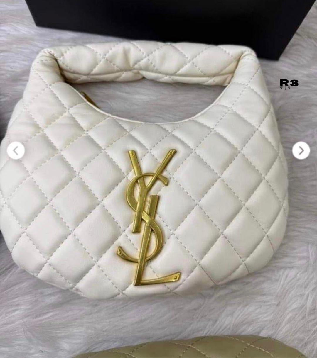 Ysl Icarino Quilted Leather