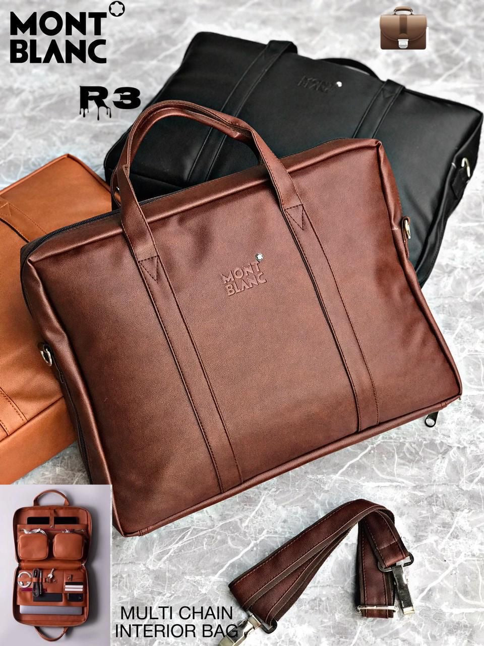 Mont Blanc Laptop Bag