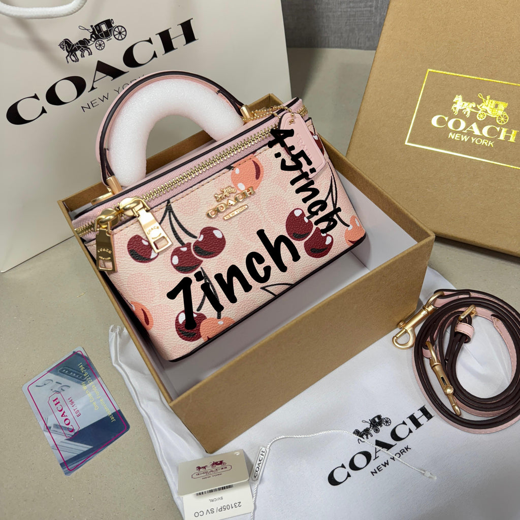 Coach Signature Vanity Case Bag