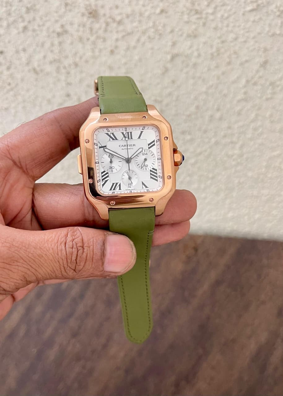 Cartier Santos Chronograph