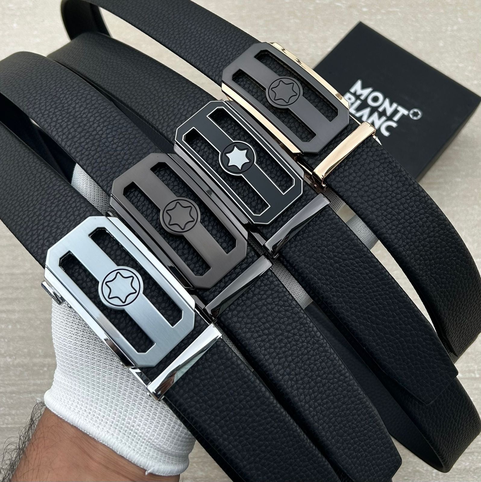 Mont Blanc Auto Lock Belt