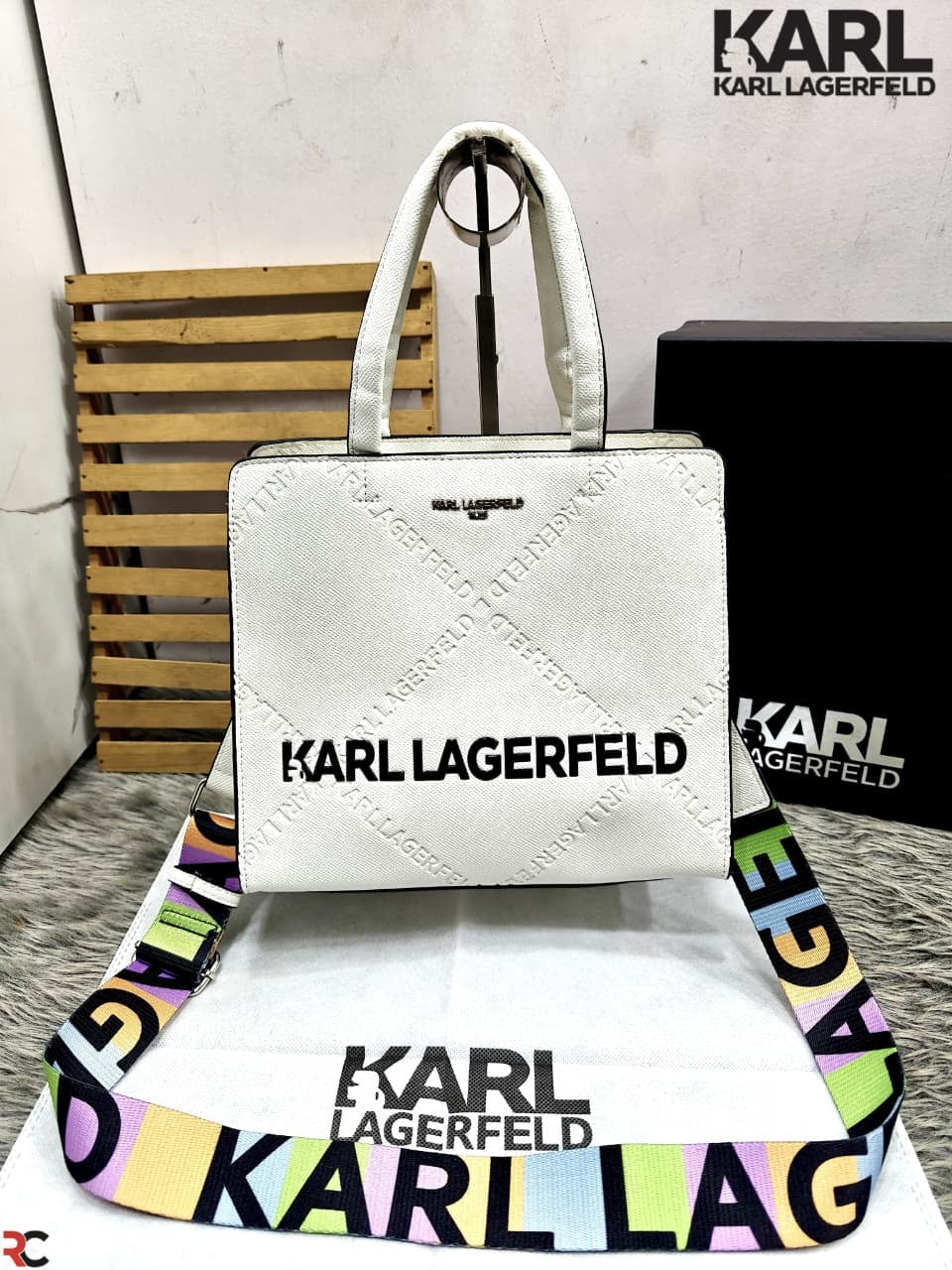 Karl Lagerfeld Tote Bag