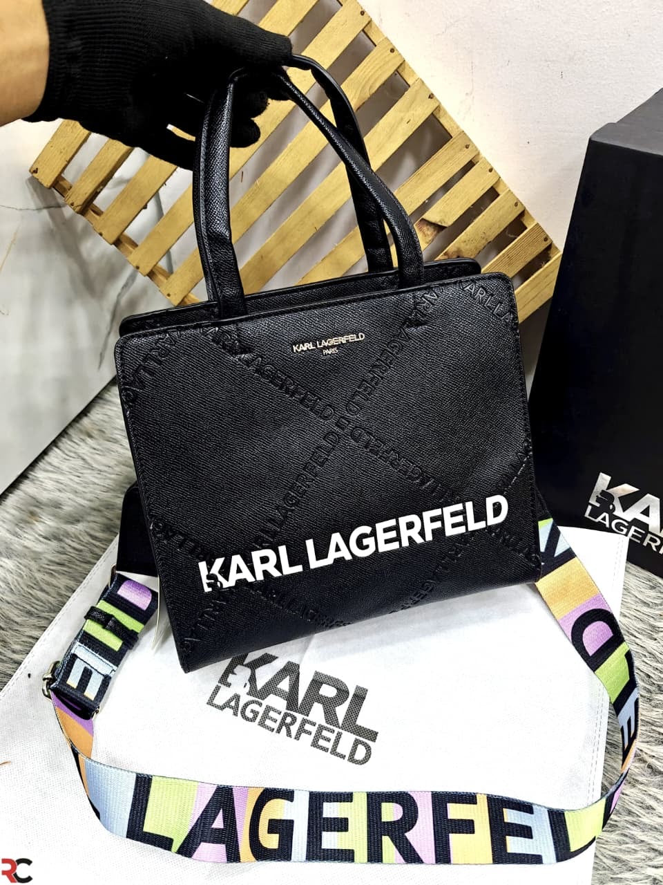 Karl Lagerfeld Tote Bag