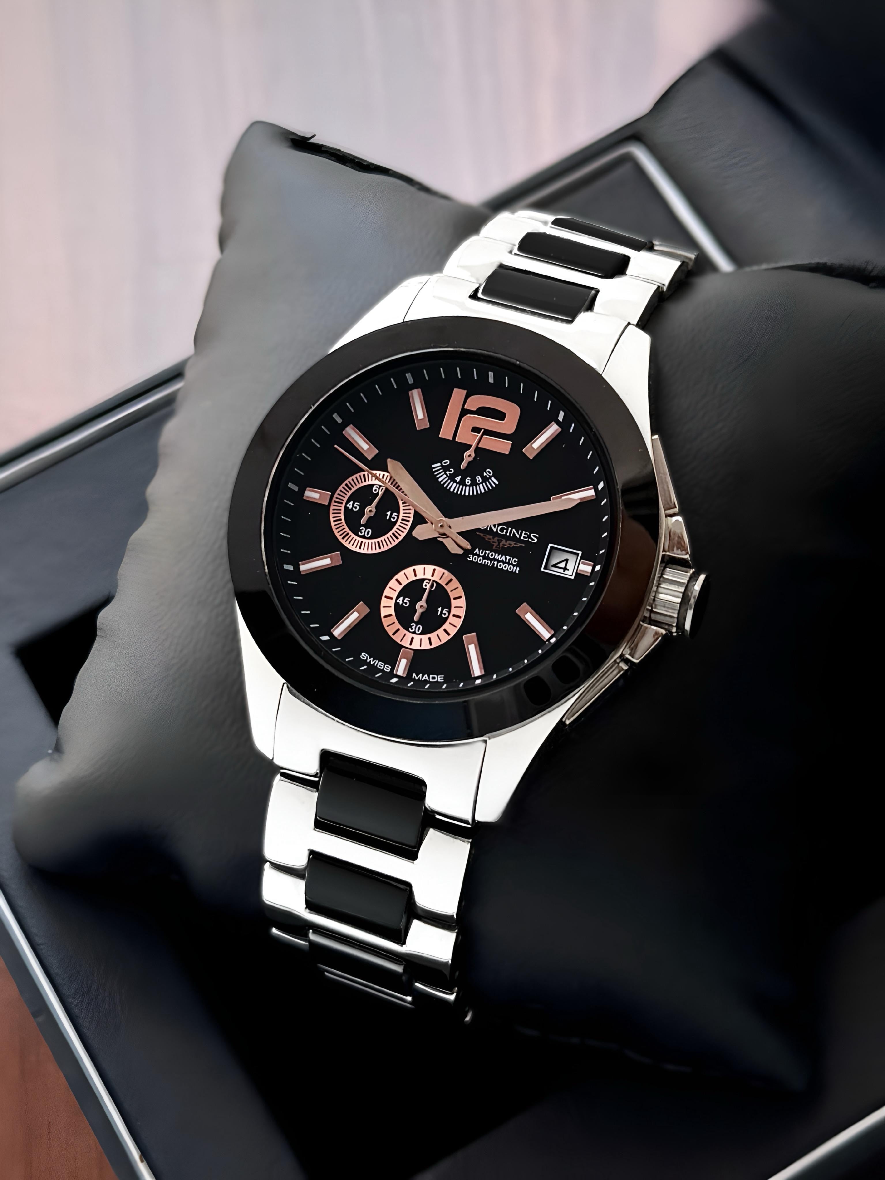 Longines Conquest Chronograph Ceramic