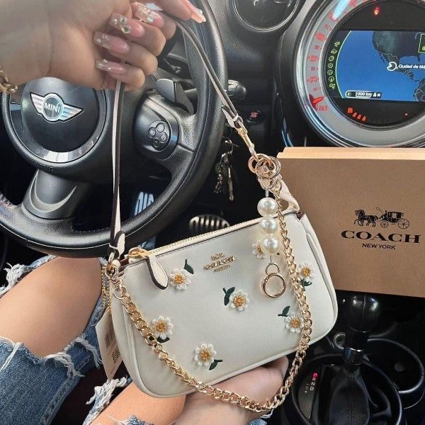 Coach Nolita Daisy Applique Bag