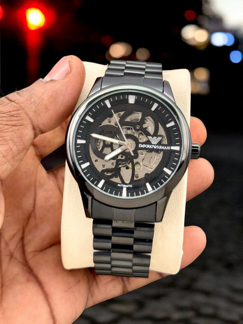 Armani Exchange Skeleton Automatic